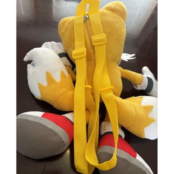 Sonic‎ the Hedgehog Tails Plush Doll Backpack 17" SEGA - Picture 6 of 8